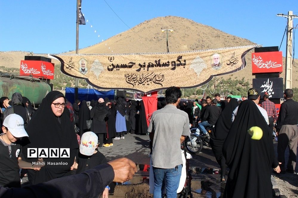 پیاده‌روی جاماندگان اربعین حسینی در زنجان