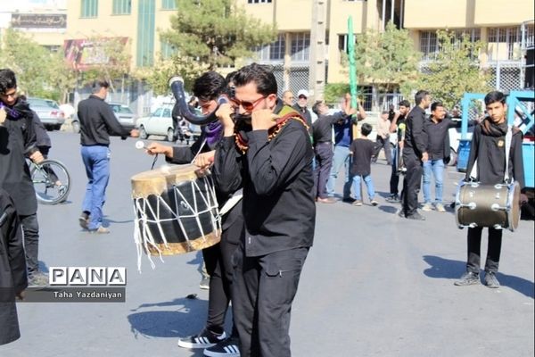 پیاده‌روی جاماندگان اربعین حسینی در سمنان