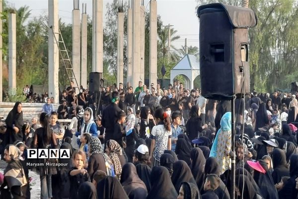 راهپیمایی عظیم جاماندگان اربعین حسینی (ع) در فورگ- استان فارس