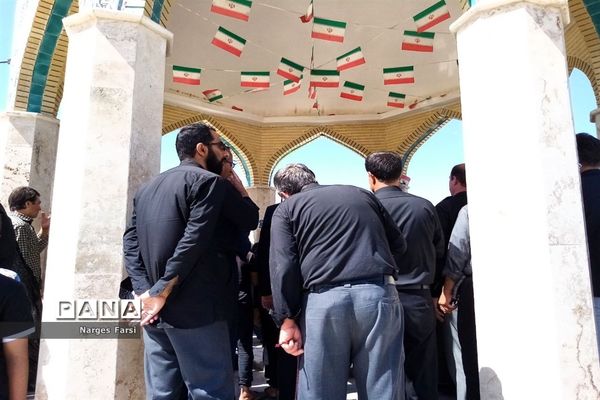 راهپیمایی اربعینی زائران سیدالشهدا(ع) در قم-3