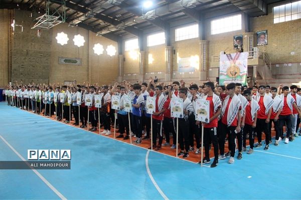 افتتاحیه چهارمین دوره مسابقات فوتسال جام شهدای دانش‌آموز، یادواره شهید حاج قاسم سلیمانی