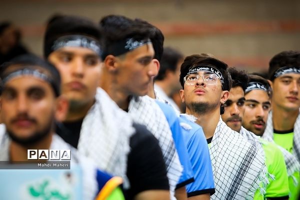 افتتاحیه چهارمین دروه مسابقات فوتسال جام شهدای دانش‌آموز