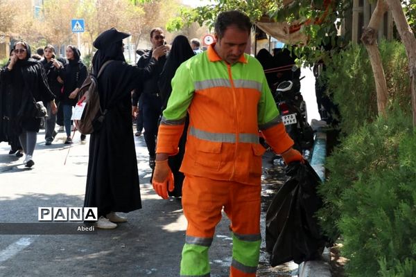 پیاده‌روی جاماندگان اربعین در اصفهان
