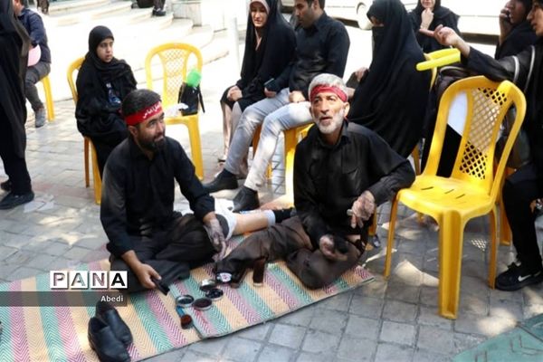 پیاده‌روی جاماندگان اربعین در اصفهان