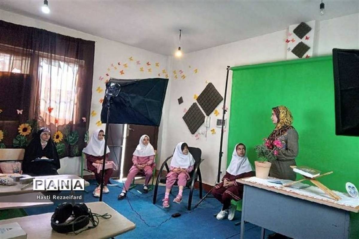 برگزاری کارگاه‌ گویندگی، تقویت فن‌بیان و مجری‌گری در دبستان یاس‌نبی(ص) شهرستان‌رباط‌کریم