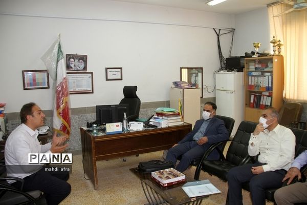 مانور بازگشایی مدارس در شهرستان بهبهان استان خوزستان