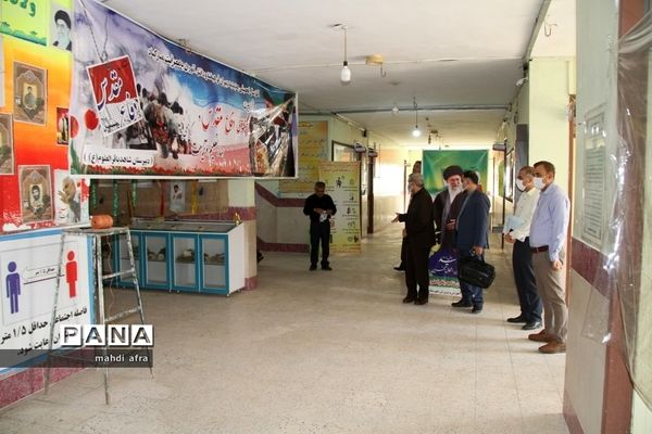 مانور بازگشایی مدارس در شهرستان بهبهان استان خوزستان