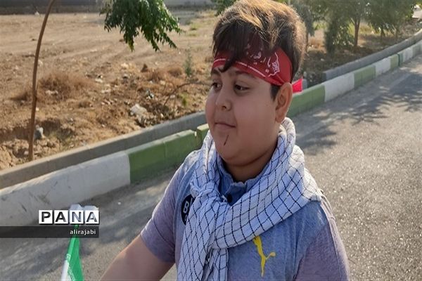 همایش دوچرخه‌سواری دانش‌آموزی به‌مناسبت هفته دفاع مقدس در منطقه کهریزک