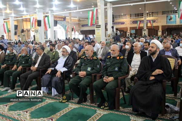 اجتماع بزرگ بسیجیان بوشهر
