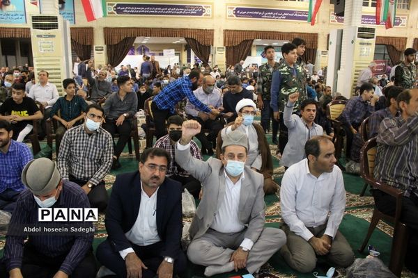 اجتماع بزرگ بسیجیان بوشهر