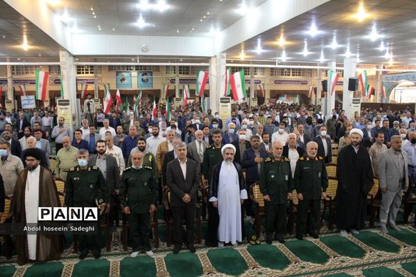 اجتماع بزرگ بسیجیان بوشهر