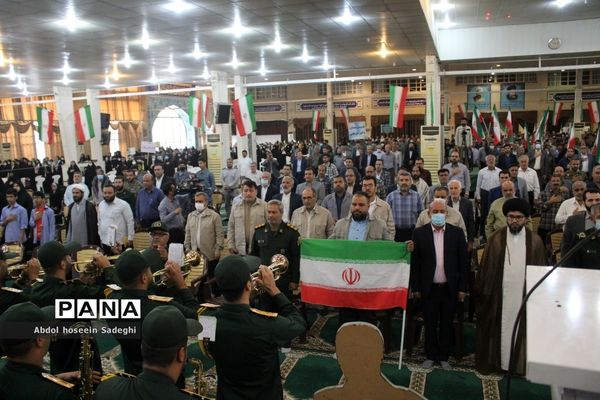 اجتماع بزرگ بسیجیان بوشهر