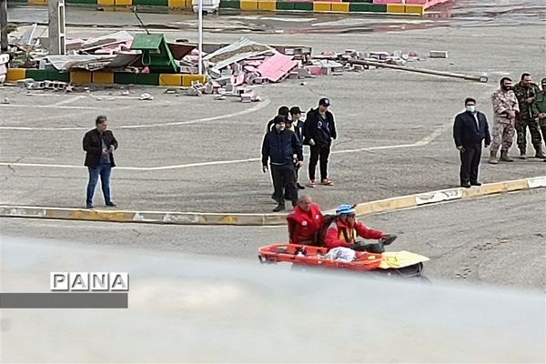 مانور بزرگ امداد و نجات در شهرستان قدس