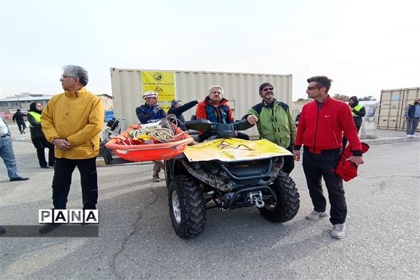 مانور بزرگ امداد و نجات در شهرستان قدس