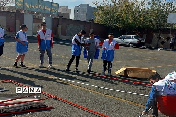 آمادگی آموزشگاه انصارالمهدی شهرستان قرچک برای برگزاری بیست و چهارمین مانور سراسری زلزله و ایمنی