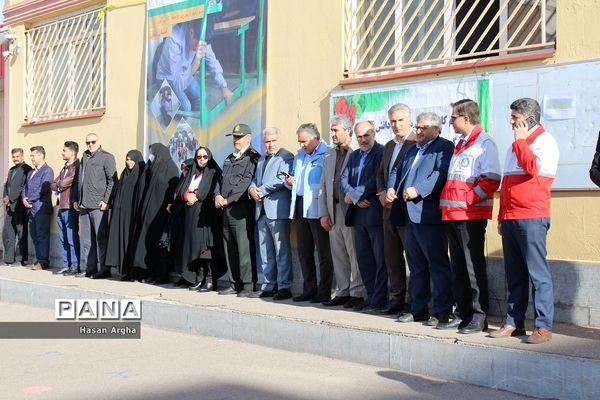 مانور سراسری زلزله و ایمنی در زنجان