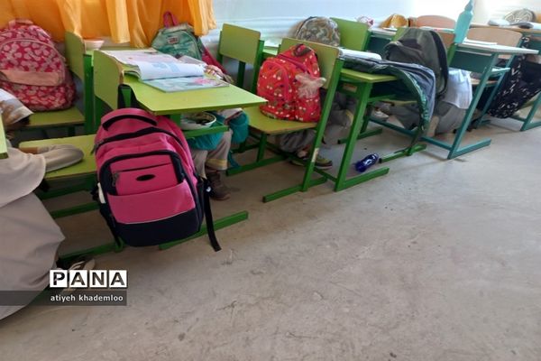 مانور زلزله در دبستان بهاران گلوگاه