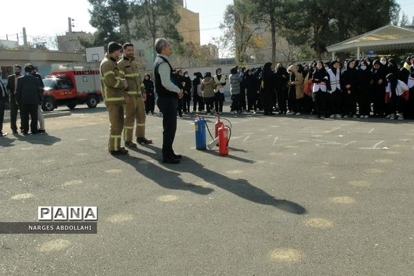 برگزاری مانور زلزله در فشافویه