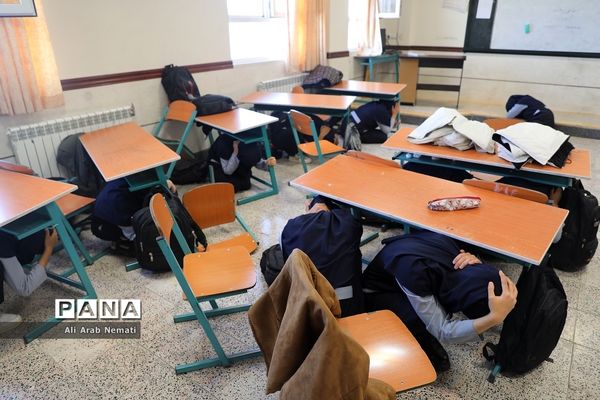 بیست‌وچهارمین مانور سراسری زلزله و ایمنی در مدارس شهرستان پیشوا