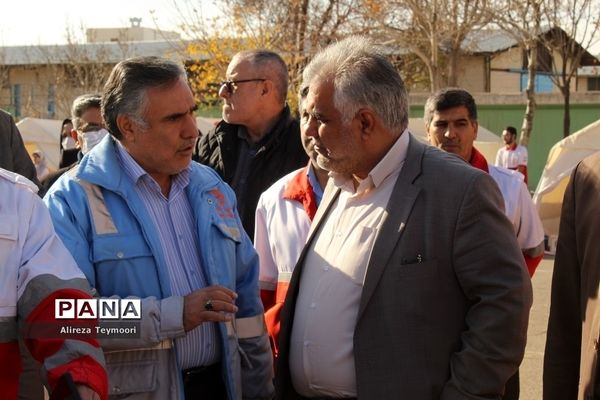 مانور سراسری زلزله و ایمنی در زنجان