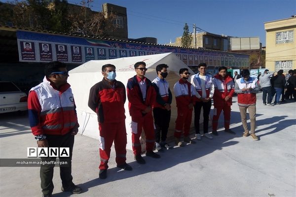 بیست و چهارمین مانور سراسری زلزله در شهرستان تربت جام