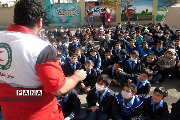 بیست و چهارمین مانور سراسری زلزله و ایمنی در مدارس شهرستان پردیس