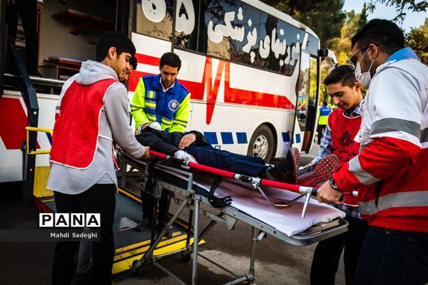 بیست و چهارمین مانور سراسری زلزله و ایمنی مدارس در اصفهان - 4