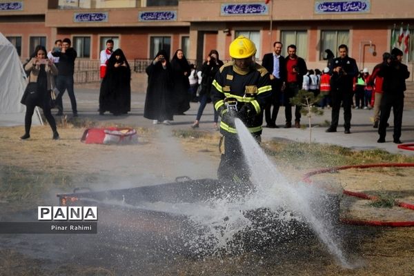 بیست و چهارمین مانور سراسری زلزله و ایمنی در تبریز