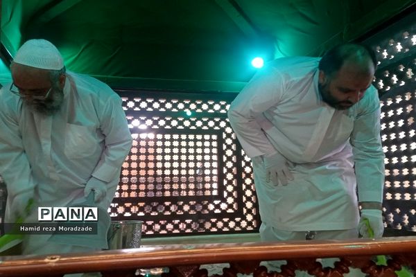 آیین معنوی غبارروبی مرقد شهید آیت الله مدرس (ره)