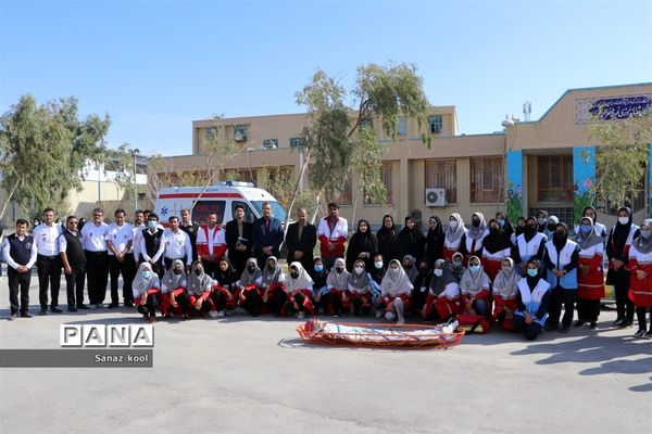 بیست و چهارمین مانور سراسری زلزله و ایمنی مدارس در شهرستان زابل