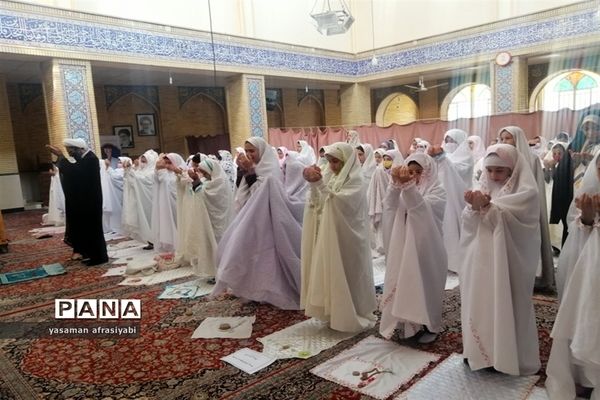 اجرای طرح پیوند مسجد و مدرسه ویژه کلاس ششمی‌های دبستان معارف ناحیه 3 شیراز