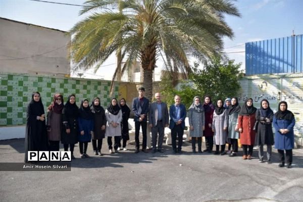دیدار مدیر آموزش و پرورش جهرم با معلمان و دانش‌آموزان مدارس با نیازهای ویژه