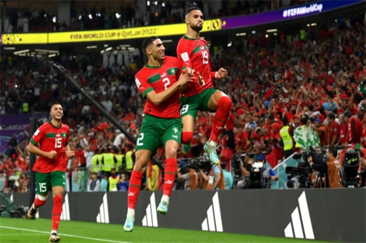 تاریخ‌سازی مراکش با صعود به نیمه‌نهایی جام جهانی
