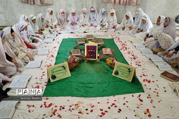 برگزاری چهلم شهدای حرم شاهچراغ (ع) در مدارس ششده