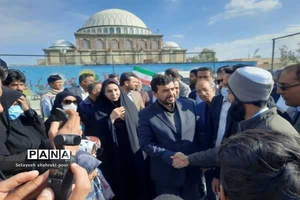 افتتاح بوستان بزرگ وحدت