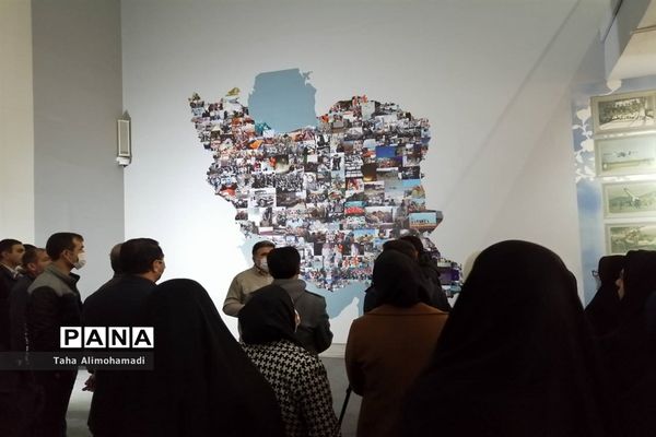 اردوی راهیان پیشرفت و بازدید از پارک ملی هوا فضا با حضور معاونان پرورشی شهرستان قدس