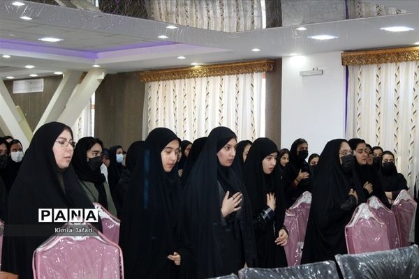 برگزاری مراسم تقدیر از دختران برگزیده مسابقات فرهنگی هنری کاشمر