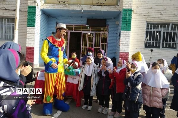 آموزش مصرف بهینه آب در دبستان شهید سجادیان رودهن