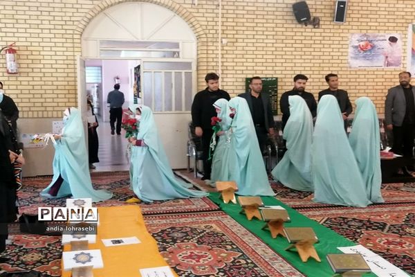 یادواره شهید اباذر رخ‌بخش در دبستان سیدابراهیم بوشهری 1 ناحیه 3 شیراز