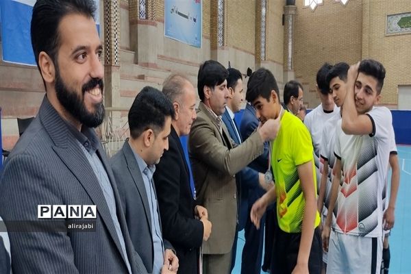 فینال مسابقات فوتسال دانش‌آموزان دوره دوم متوسطه شهرستان‌های استان تهران