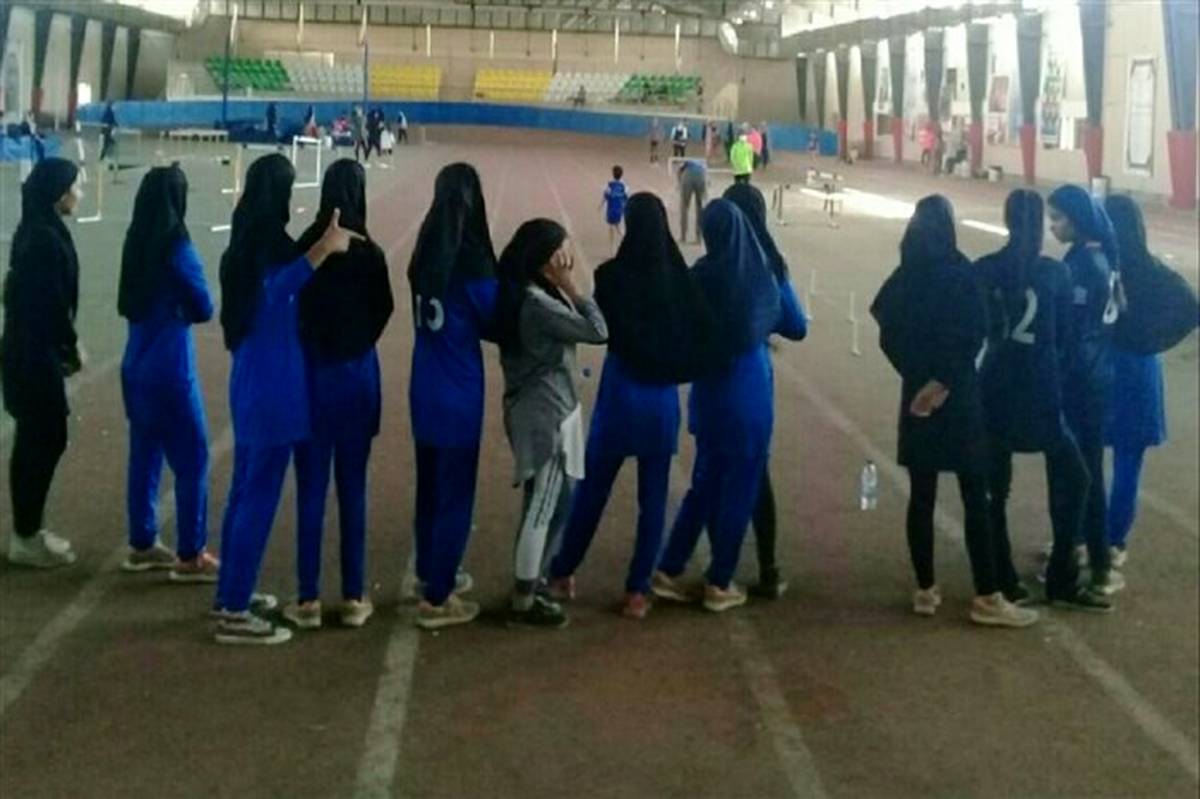 درخشش تیم دو و میدانی دختران ملارد در مسابقات استانی