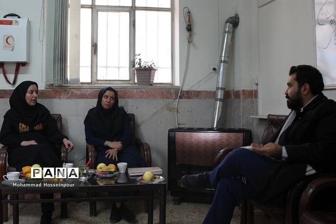 بازدید مدیر سازمان دانشآموزی شهرستانهای استان تهران، از مرکز مشاوره بهارستاندو
