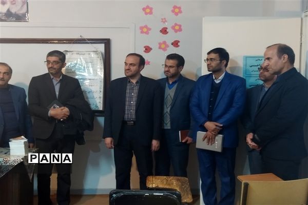 بازدید معاون پرورشی و فرهنگی اداره‌کل آموزش و پرورش استان اصفهان  از شهرستان گلپایگان