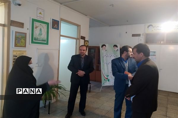 بازدید معاون پرورشی و فرهنگی اداره‌کل آموزش و پرورش استان اصفهان  از شهرستان گلپایگان