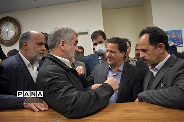 بازدید نایب رئیس مجلس شورای اسلامی از اجرای پروژه های شهرستان بهاباد