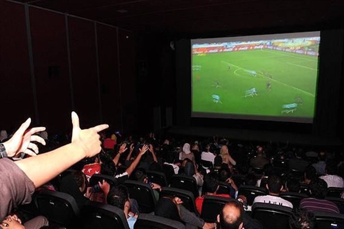 فروش ۱۱۰۰ بلیت در ۳۱ سینمای تهران برای تماشای فینال جام جهانی