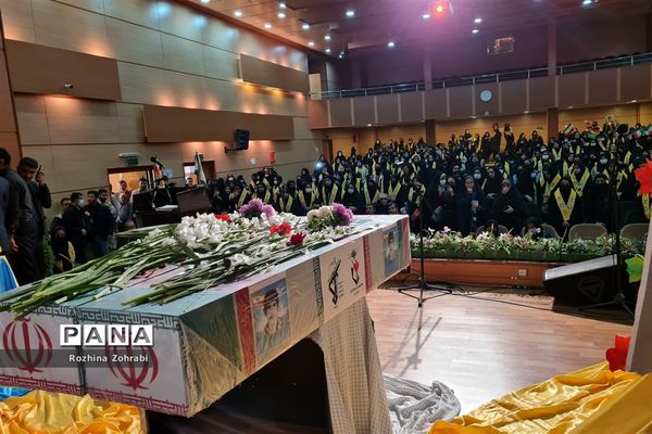 برگزاری همایش دختران حاج قاسم در ناحیه یک شیراز
