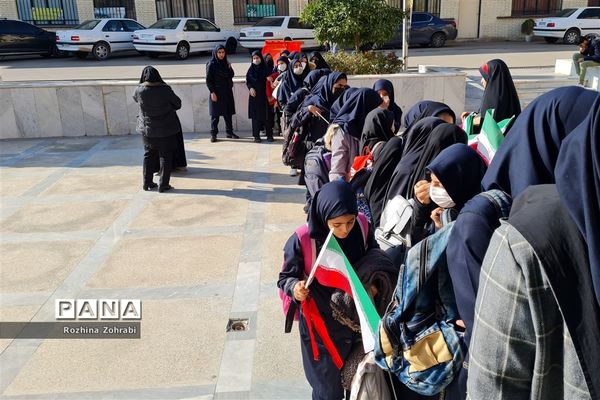 برگزاری همایش دختران حاج قاسم در ناحیه یک شیراز