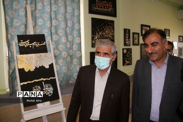افتتاح نمایشگاه دست سازه های دانش‌آموزان هنرستان فرزانگان شهرستان بهبهان