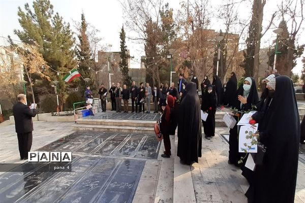 زیارت از امامزادگان پنج تن  لویزان و تجدید میثاق با شهدا